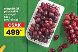 Interspar Magnélküli Piros Szőlő ajánlat