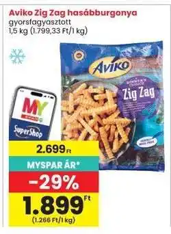 Interspar AVIKO Zig-Zag Hasábburgonya ajánlat