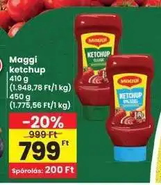 Interspar Maggi ketchup ajánlat