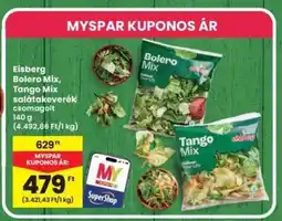 Interspar Eisberg Bolero Mix, Tango Mix salátakeverék csomagolt ajánlat
