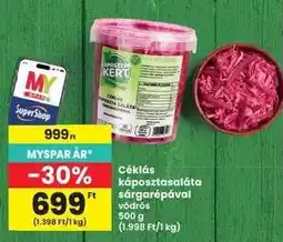 Interspar Céklás káposztasaláta sárgarépával vödrös ajánlat