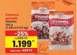 Interspar CERBONA Granola ajánlat