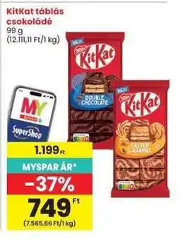 Interspar KitKat táblás csokoládé ajánlat