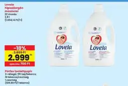 Interspar Lovela hipoallergén mosószer ajánlat