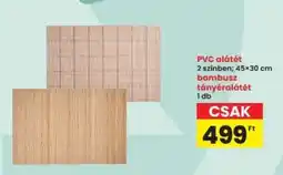 Interspar PVC alátét ajánlat