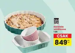 Interspar Kerámia sütőforma ajánlat