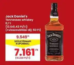 Interspar Jack Daniel's ajánlat