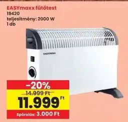 Interspar EASYmaxx fűtőtest ajánlat