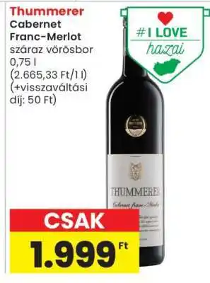 THUMMERER Cabernet Franc-Merlot
