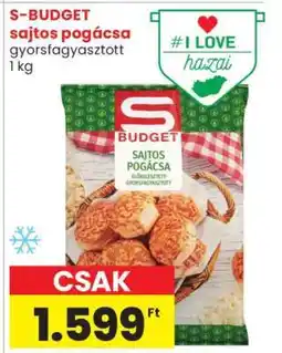 Spar S-BUDGET sajtos pogácsa ajánlat