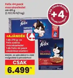 Interspar Felix 44 pack macskaeledel ajánlat
