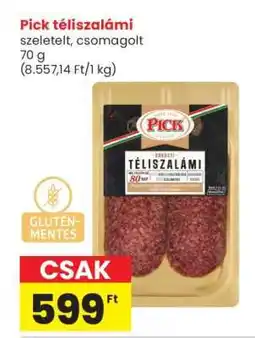 Spar PICK Téliszalámi ajánlat