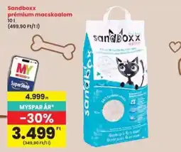Interspar Sandboxx prémium macskaalom ajánlat