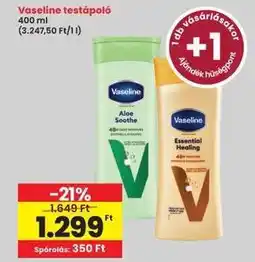 Interspar Vaseline testápoló ajánlat