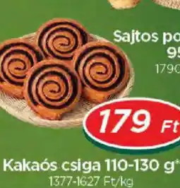 Real Kakaós csiga ajánlat