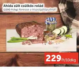 PRIVÁT Ahida sült csülkös rolád ajánlat