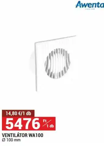 Awenta ventilátor wa100