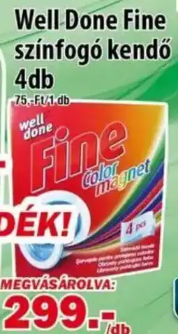 Vianni Drogéria Well Done Fine színfogó kendő ajánlat