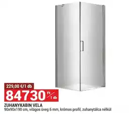 Merkury Market Zuhanykabin Vela ajánlat
