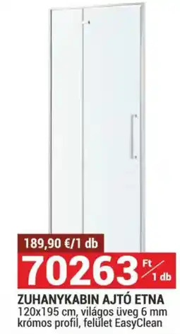 Merkury Market Etna zuhanykabin ajtó ajánlat