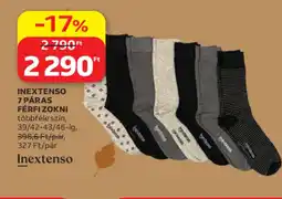 Auchan Inextenso férfi zokni ajánlat