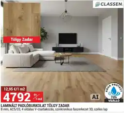 Merkury Market Classen laminált padlóburkolat tölgy zadar ajánlat