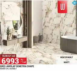 Merkury Market Gres járólap demetria shape ajánlat