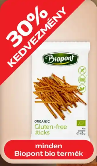 Minden Biopont bio termék