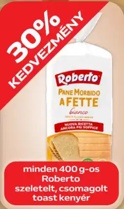 Auchan Minden Roberto szeletelt, csomagolt toast kenyér ajánlat