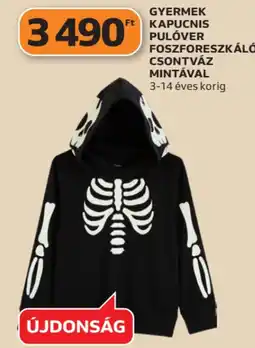 Auchan Gyermek kapucnis pulóver ajánlat