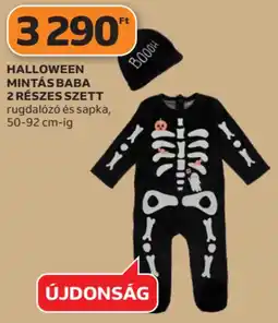 Auchan Halloween mintás baba ajánlat