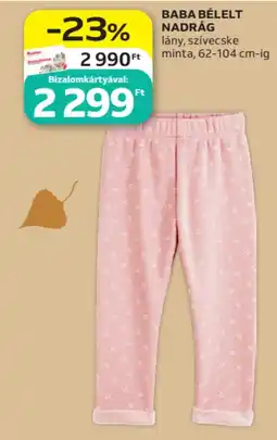Auchan Auchan baba bélelt nadrág ajánlat