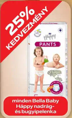 Auchan Minden Bella Baby Háppy nadrág- és bugyipelenka ajánlat