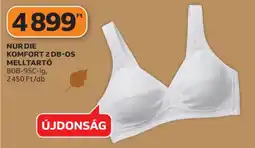 Auchan Nurdie komfort 2 db-os melltartó ajánlat