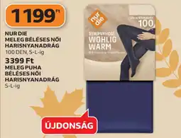 Auchan Nur die meleg béléses női harisnyanadrág ajánlat