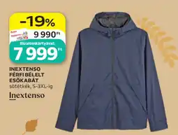 Auchan Inextenso férfi bélelt esőkabát ajánlat