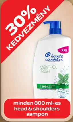 Auchan Minden Head & shoulders sampon ajánlat
