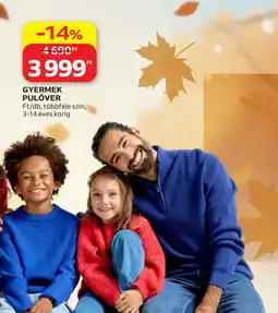 Auchan Gyermek pulóver ajánlat