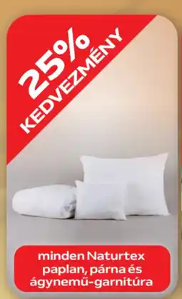 Auchan Naturtex paplan, párna és ágynemű-garnitúra ajánlat