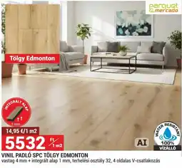 Merkury Market Parquet & Mercado vinil padló spc tölgy edmonton ajánlat