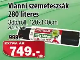 Vianni Drogéria Vianni szemeteszsák ajánlat