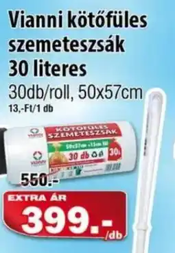 Vianni Drogéria Vianni kötőfüles szemeteszsák ajánlat