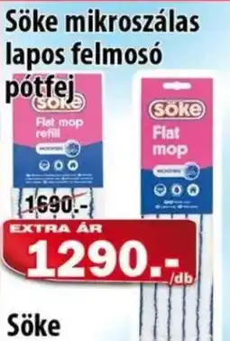 Vianni Drogéria Söke mikroszálas lapos felmosó pótfej ajánlat