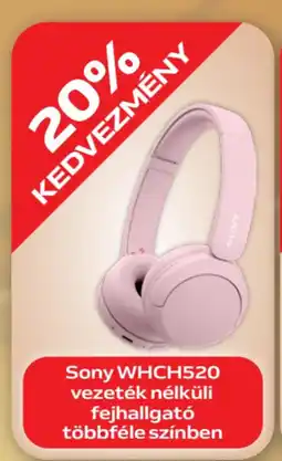 Auchan Sony vezeték nélküli fejhallgató ajánlat