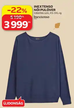 Auchan Inextenso női pulóver ajánlat