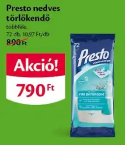 EcoFamily Presto törölőkendő ajánlat