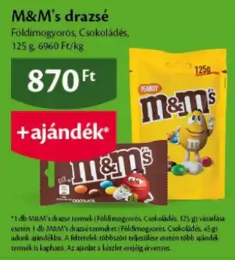 M&M's draszé