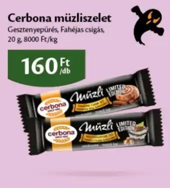 Cerbona műzliszelet