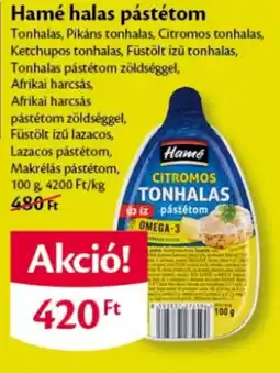 EcoFamily Hame tonhalas pastetom ajánlat