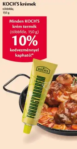 EcoFamily Koch's krém ajánlat